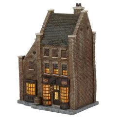 Department 56 Wizarding World Of Harry Potter Village Borgin And Burkes Lighted Building