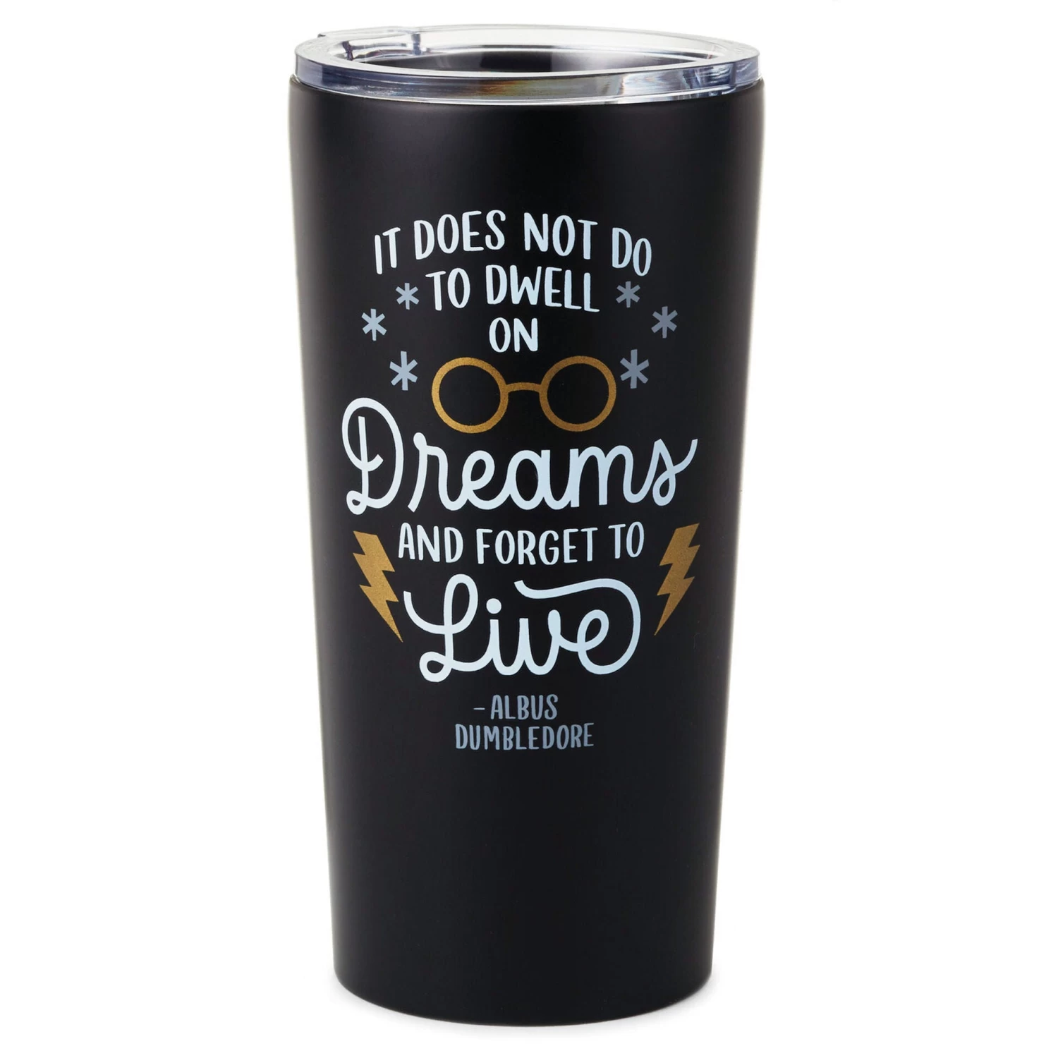 Hallmark Harry Potter™ Dumbledore™ Quote Stainless Steel Tumbler, 20 Oz. 1 Hallmark Harry Potter™ Dumbledore™ Quote Stainless Steel Tumbler, 20 Oz.