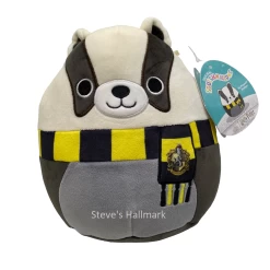 Squishmallow Harry Potter Hufflepuff Badger 8" Stuffed Plush By Kelly Toy