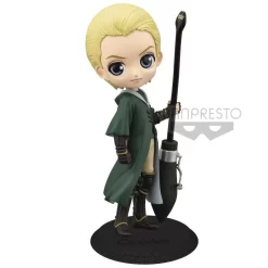 Bandai Harry Potter - Q Posket Draco Malfoy Quidditch 14 Cm Figurine