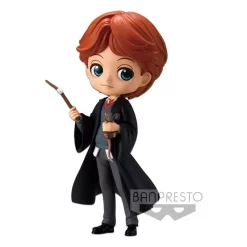 BANPRESTO Harry Potter Q Posket Ron Weasley With Scabbers 14 Cm Action Figure Figurine