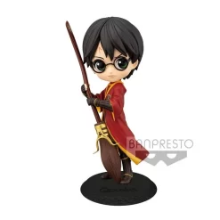 BANPRESTO Harry Potter Figurine Q Posket Harry Potter Quidditch Style Version A 14 Cm