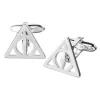 Harry Potter Cufflinks Deathly Hallows (silver Plated)