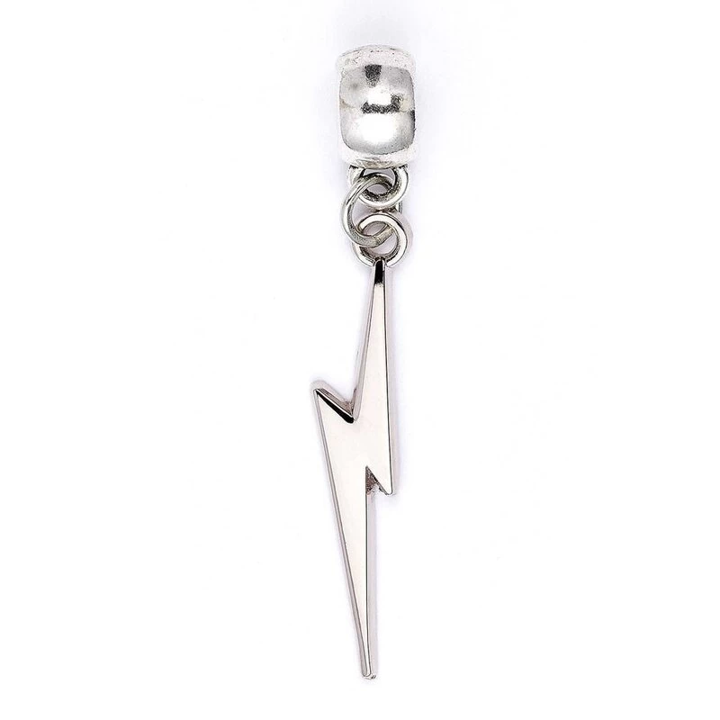 Harry Potter Slider Charm Lightning Bolt (silver Plated) 1 Harry Potter Slider Charm Lightning Bolt (silver Plated)