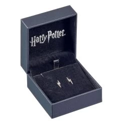 Harry Potter Lightning Bolt Earrings (Sterling Silver) -Professional Harry Potter Product Store carat shop the crthpse105 harry potter lightning bolt earrings sterl 2