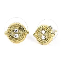 Harry Potter Time Turner Earrings (gold Plated)