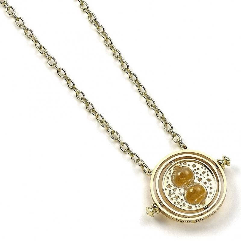 Harry Potter Pendant & Necklace Spinning Time Turner (gold Plated) 2 Harry Potter Pendant & Necklace Spinning Time Turner (gold Plated) - Image 2