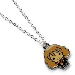 Harry Potter Cutie Collection Hermione Granger Silver Plated Pendant And Necklace