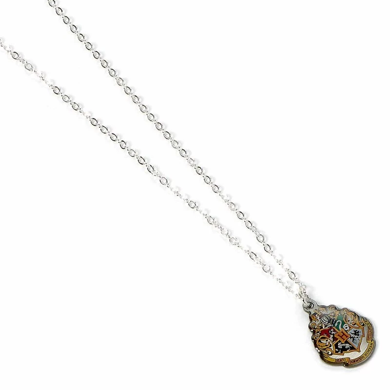 Harry Potter Hogwarts Silver Plated Pendant And Necklace 2 Harry Potter Hogwarts Silver Plated Pendant And Necklace - Image 2