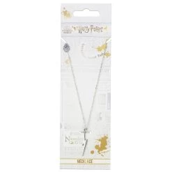 Harry Potter Lightning Bolt Pendant And Necklace (Silver Plated) -Professional Harry Potter Product Store carat shop the crtwnx0105 harry potter lightning bolt pendant and nec 2