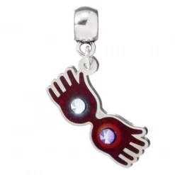 Harry Potter: Silver Plated - Luna Lovegood Glasses Slider Charm