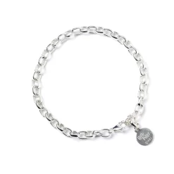 Harry Potter: Sterling Silver Branded Charm Bracelet - Adult