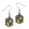 Harry Potter: Hufflepuff Crest Earrings