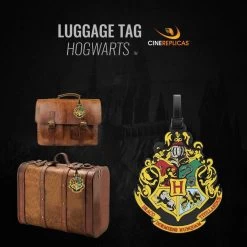 Cinereplicas Harry Potter Luggage Tag Hogwarts -Professional Harry Potter Product Store cinereplicas hpe56647 harry potter luggage tag hogwarts 2