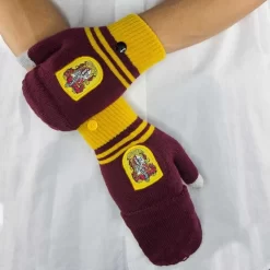 Cinereplicas Harry Potter Gloves (Fingerless) Gryffindor -Professional Harry Potter Product Store cinereplicas hpe60051 harry potter gloves fingerless gryffindor 3