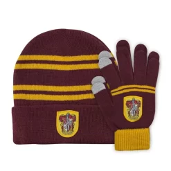 Cinereplicas Harry Potter Beanie & Gloves Set For Kids Gryffindor