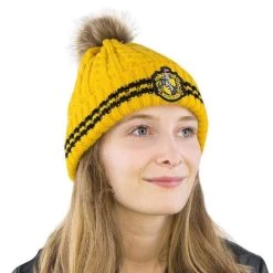 Cinereplicas Harry Potter Pom-Pom Beanie Hufflepuff