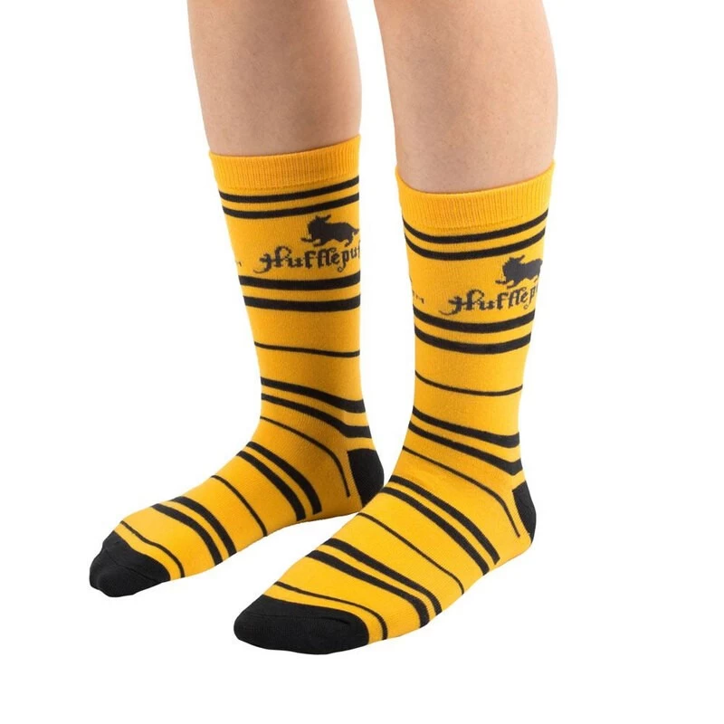 Cinereplicas Harry Potter Pack 3 Pairs Of Hufflepuff Socks 6 Cinereplicas Harry Potter Pack 3 Pairs Of Hufflepuff Socks - Image 6