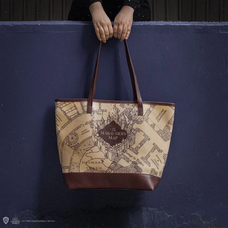 Cinereplicas Harry Potter Shopping Bag & Pouch Marauder's Map 2 Cinereplicas Harry Potter Shopping Bag & Pouch Marauder's Map - Image 2