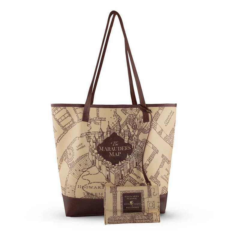 Cinereplicas Harry Potter Shopping Bag & Pouch Marauder's Map 1 Cinereplicas Harry Potter Shopping Bag & Pouch Marauder's Map