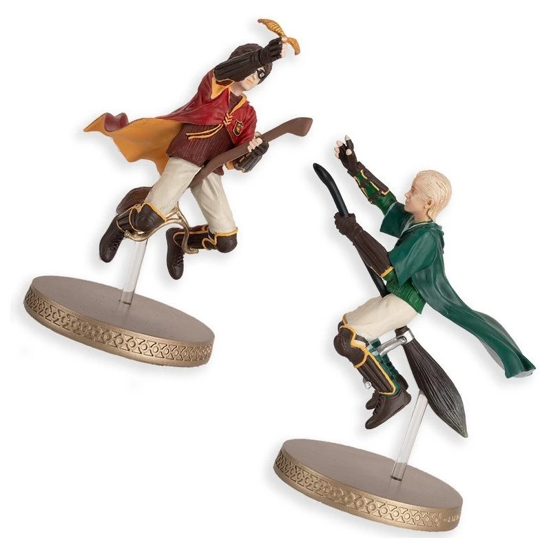 Harry Potter: Harry And Draco Quidditch Duo Box Set 1:16 Scale Figurine 1 Harry Potter: Harry And Draco Quidditch Duo Box Set 1:16 Scale Figurine