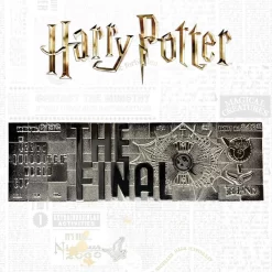 FANATTIK Harry Potter Quidditch World Cup Ticket Limited Edition Replica (Silver Plated)