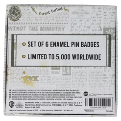 FANATTIK Harry Potter Pack 6 Pin's Triwizard Tournament Limited Edition -Professional Harry Potter Product Store fanattik fntk thg hp48 harry potter pack 6 pin s triwizard tournament 1 2