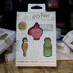 FANATTIK Harry Potter Pack Of 3 Pins 3 Potions Limited Edition -Professional Harry Potter Product Store fanattik fntk thg hp51 harry potter pack of 3 pins 3 potions limited e 2
