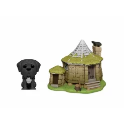 FUNKO Harry Potter POP! Town Vinyl Figurine Hagrid's Hut & Fang 9 Cm -Professional Harry Potter Product Store funko fk44230 harry potter pop town vinyl figurine hagrid s hut fan 2