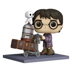 FUNKO Harry Potter POP! Deluxe Vinyl Figure Harry Pushing Trolley 9 Cm Pop Figures
