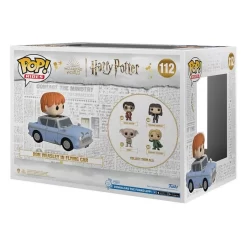 FUNKO Harry Potter - Chamber Of Secrets Anniversary POP! Rides Vinyl Figure Ron W/Car 15 Cm -Professional Harry Potter Product Store funko fk65654 harry potter chamber of secrets anniversary pop rides 2