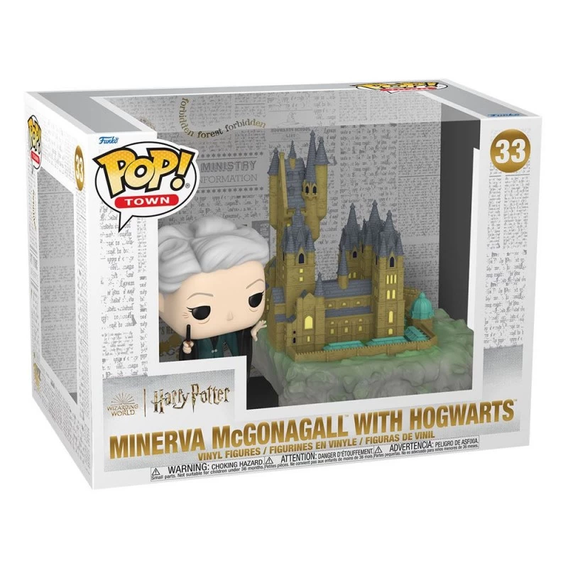 FUNKO Harry Potter - Chamber Of Secrets Anniversary POP! Town Vinyl Figure Minerva W/Hogwarts 9cm 2 FUNKO Harry Potter - Chamber Of Secrets Anniversary POP! Town Vinyl Figure Minerva W/Hogwarts 9cm - Image 2