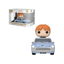 FUNKO Harry Potter Pop Ride Dlx Chamber Secrets 20Th Anniv Ron W/ Car Pop Figures