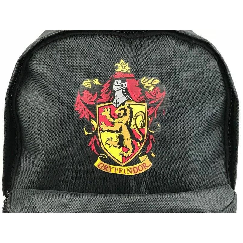 Harry Potter Backpack Gryffindor Black Burgundy 2 Harry Potter Backpack Gryffindor Black Burgundy - Image 2