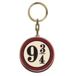 Half Moon Bay Harry Potter Metal Keychain Platform 9 3/4 5 Cm