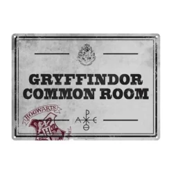 Half Moon Bay Harry Potter Metal Panel Common Room 21 X 15 Cm