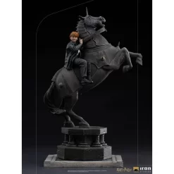 Harry Potter Statue Deluxe Art Scale 1/10 Ron Weasley At The Wizard Chess 35 Cm Figurine