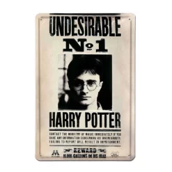 Logoshirt Harry Potter 3D Metal Panel Undesirable No. 1 20 X 30 Cm
