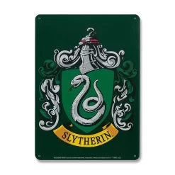 Logoshirt Harry Potter Metal Panel Slytherin 15 X 21 Cm