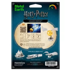 Metal Earth Harry Potter - Golden Snitch Metal Model Kit -Professional Harry Potter Product Store metal earth 5061442 harry potter golden snitch 5