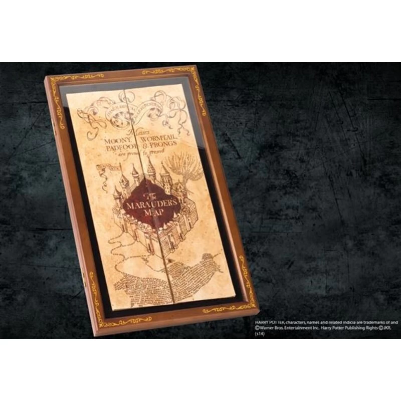 Noble Collection Harry Potter Marauder´s Map Display Case Replica 3 Noble Collection Harry Potter Marauder´s Map Display Case Replica - Image 3