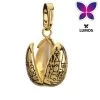 Noble Collection Harry Potter Bracelet Charm Lumos Golden Egg