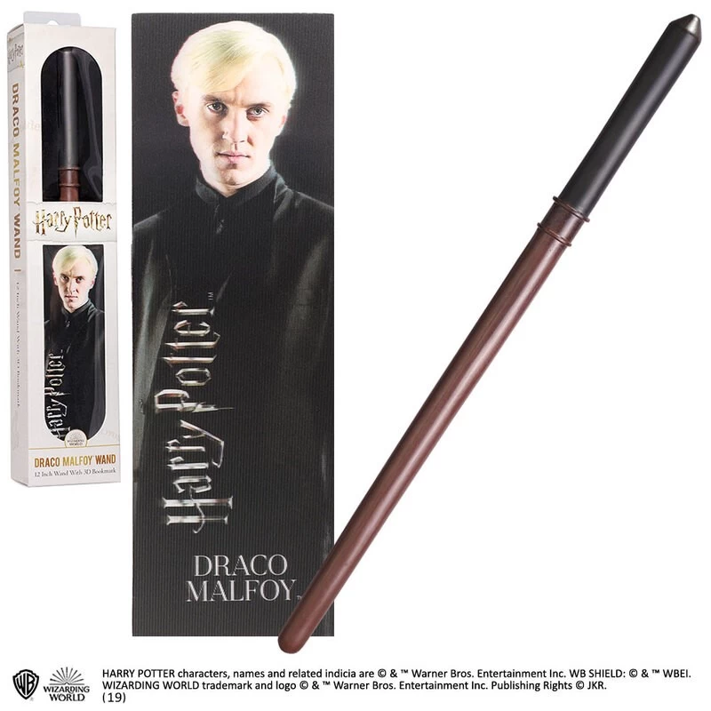 Noble Collection Harry Potter Replica Draco Malfoy PVC Wand 30 Cm 3 Noble Collection Harry Potter Replica Draco Malfoy PVC Wand 30 Cm - Image 3