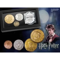 Noble Collection Harry Potter Replica The Gringotts Bank Coin Collection