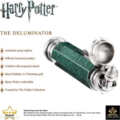 Noble Collection Harry Potter Replica 1/1 Deluminator -Professional Harry Potter Product Store noble collection nob7268 harry potter replica 1 1 deluminator 3