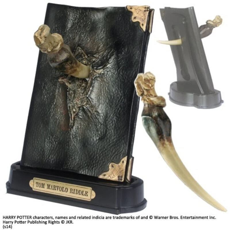 Noble Collection Harry Potter Replica 1/1 Basilisk Fang And Tom Riddle Diary 2 Noble Collection Harry Potter Replica 1/1 Basilisk Fang And Tom Riddle Diary - Image 2