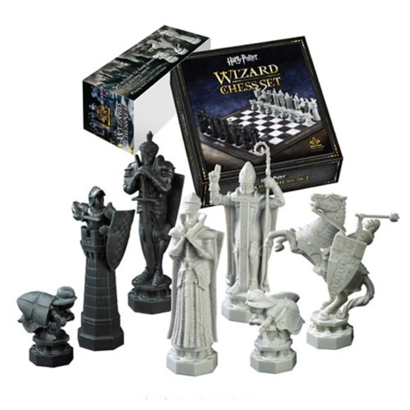 Noble Collection Harry Potter Chess Set Wizards Chess Chess Game 2 Noble Collection Harry Potter Chess Set Wizards Chess Chess Game - Image 2