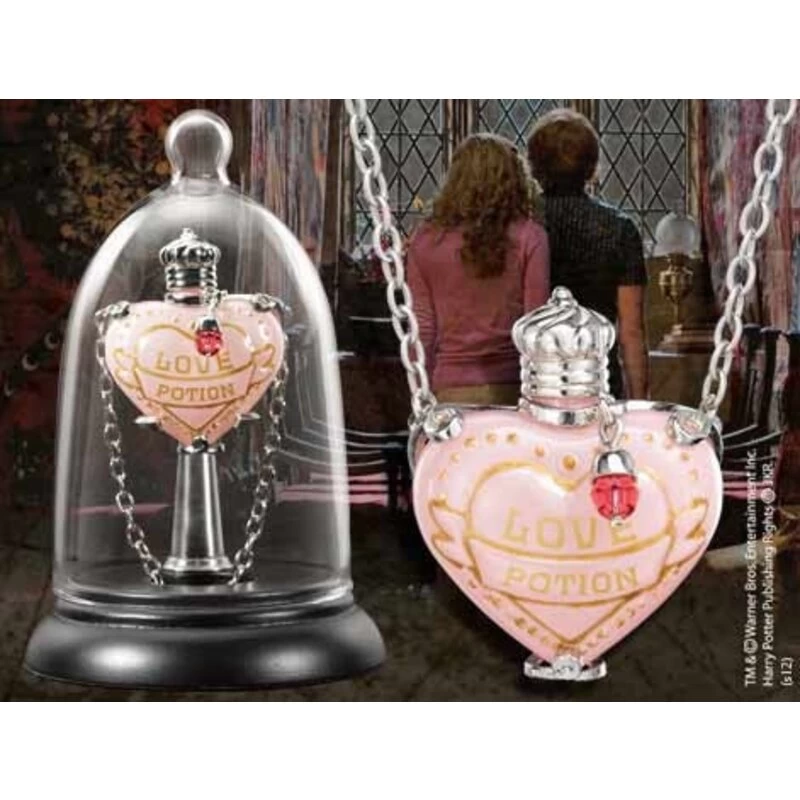 Noble Collection Harry Potter Love Potion Pendant And Display 1 Noble Collection Harry Potter Love Potion Pendant And Display
