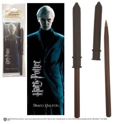 Noble Collection Harry Potter Pen & Bookmark Draco Malfoy