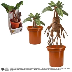 Noble Collection Harry Potter Plush Interactive Mandrake 40 Cm -Professional Harry Potter Product Store noble collection nob8603 harry potter plush interactive mandrake 40 cm 3